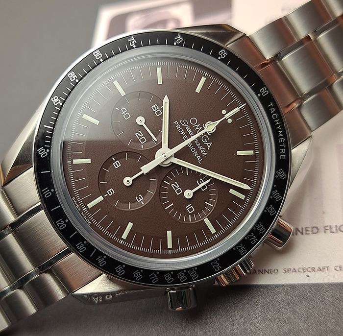 Omega Speedmaster Chocolate Dial Moonwatch Ref. 311.30.42.30.13.001